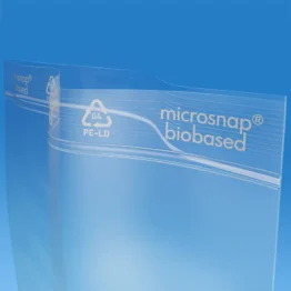 Microsnap Druckverschlussbeutel biobased LDPE 50µ