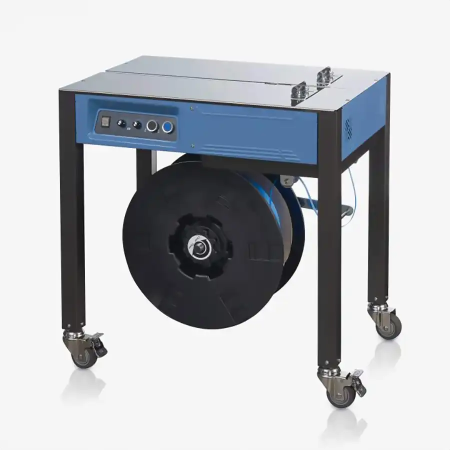 Umreifungsmaschinen, Klebebandmaschinen, Kartonaufrichter, Schweissgeräte, Orbitalwickler und mehr